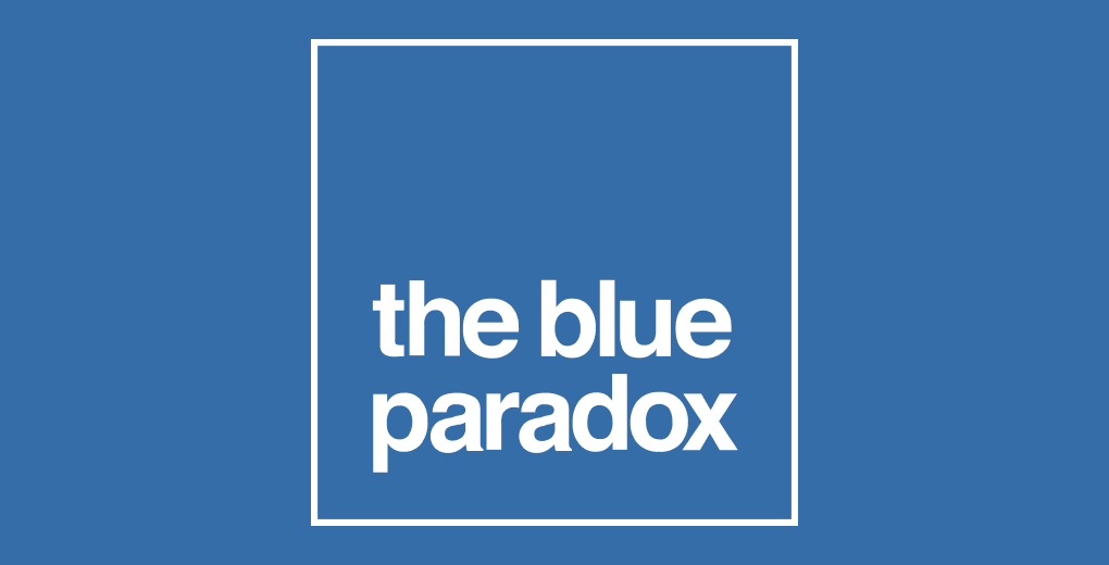 The Blue Paradox